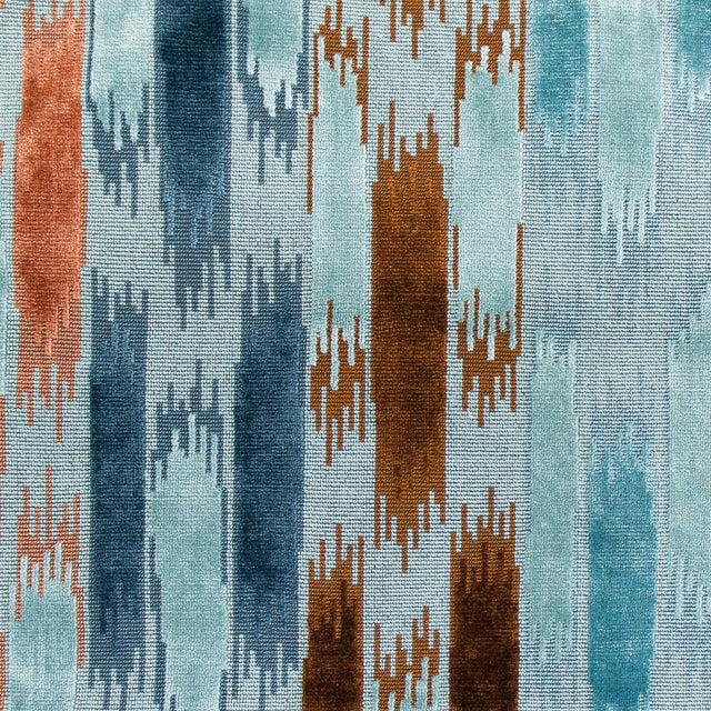 Gaston Y Daniela ARAGON AZUL/TEJA Upholstery Fabric