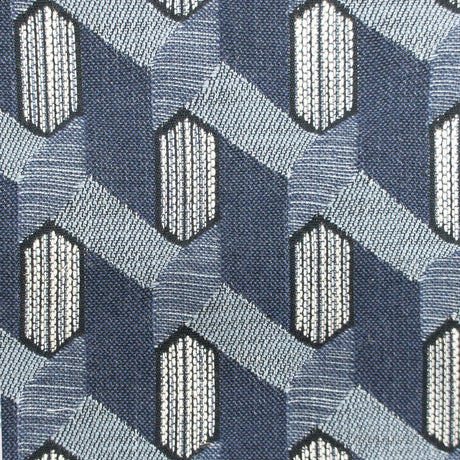 Gaston Y Daniela MAYA INDIGO Upholstery Fabric