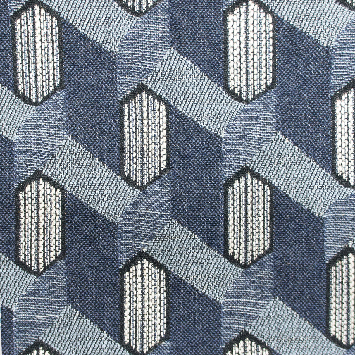 Gaston Y Daniela MAYA INDIGO Upholstery Fabric