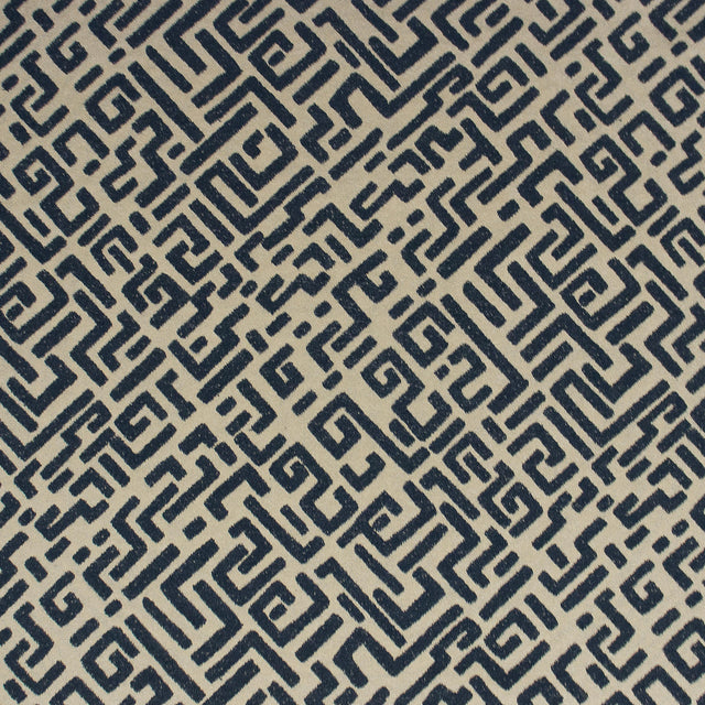 Gaston Y Daniela ESCRITURA OCRE/BLACK Upholstery Fabric