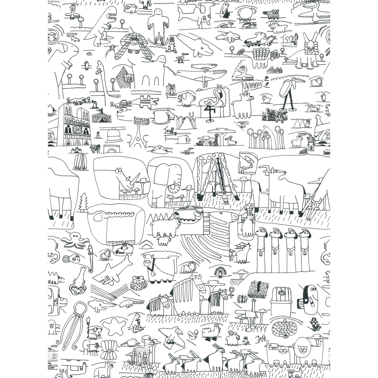 Gaston Y Daniela PICTOGRAMA 001 Fabric