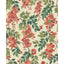 Cole & Son BOUGAINVILLEA ROUGE/OLIVE GRN/EMERALD/CRM Wallpaper
