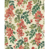Cole & Son BOUGAINVILLEA ROUGE/OLIVE GRN/EMERALD/CRM Wallpaper