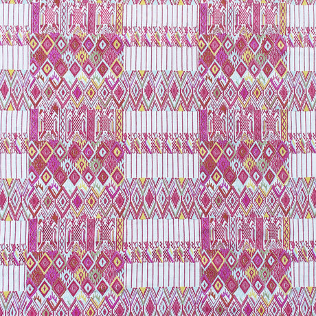 Gaston Y Daniela HUIPIL ROSA/VERDE Drapery Fabric