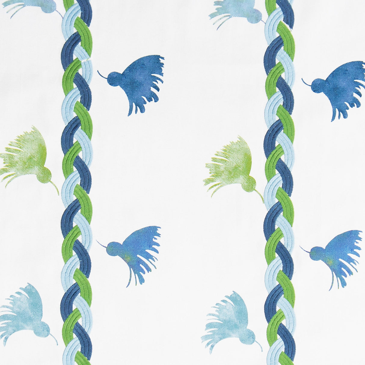 Gaston Y Daniela REINA ROJA VERDE/AZUL Fabric