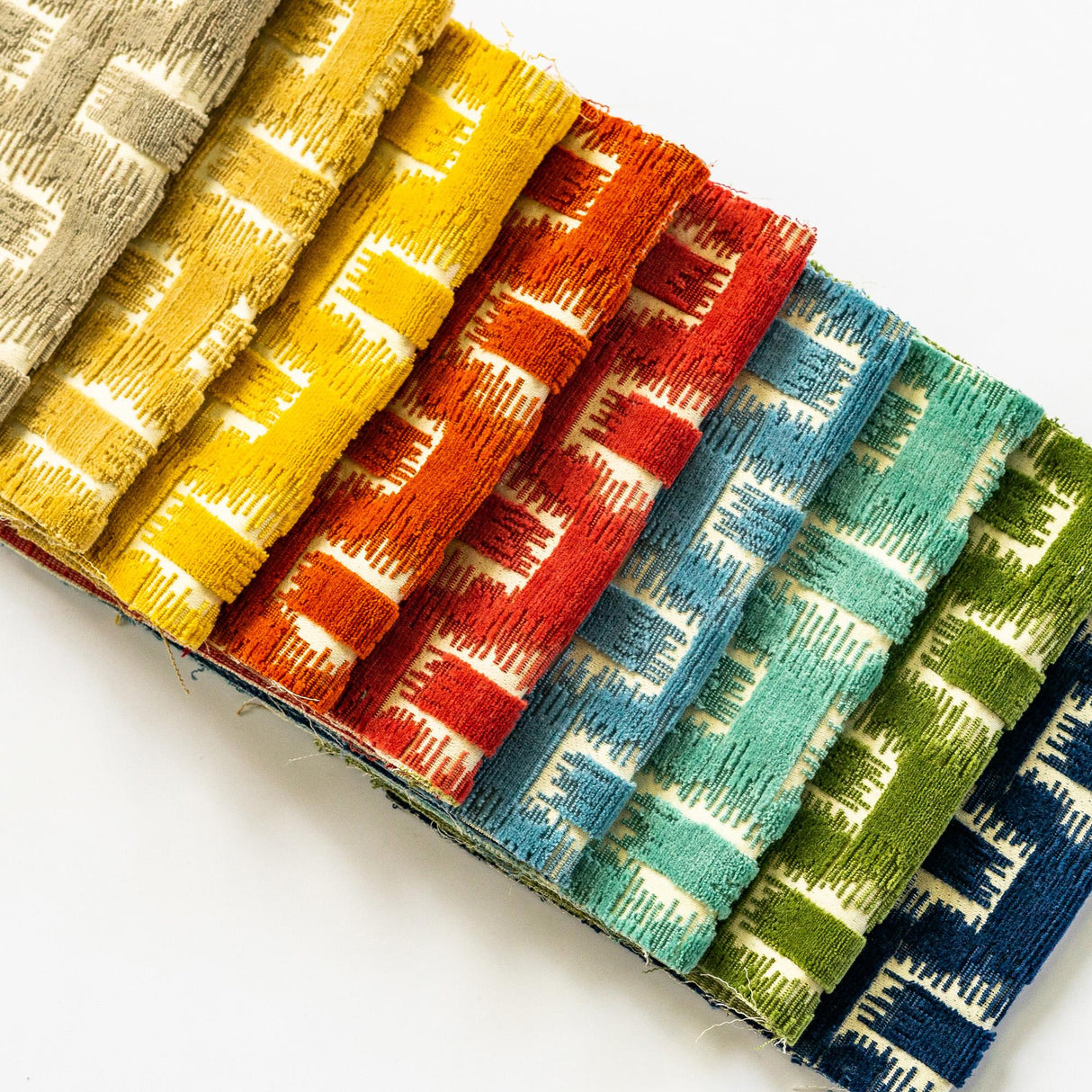 Brunschwig & Fils CHAMBORD VELVET LEAF Upholstery Fabric