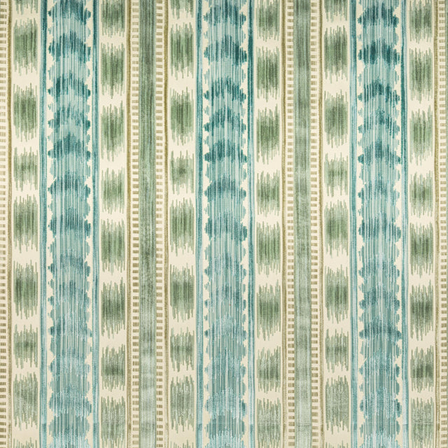 Brunschwig & Fils BAYEAUX VELVET AQUA Upholstery Fabric