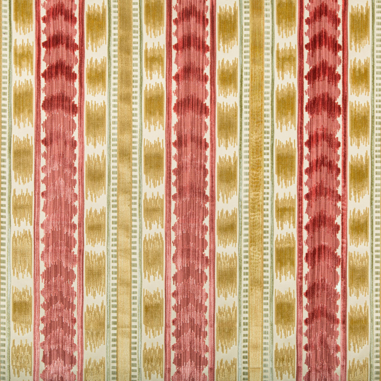 Brunschwig & Fils BAYEAUX VELVET ROSE Upholstery Fabric