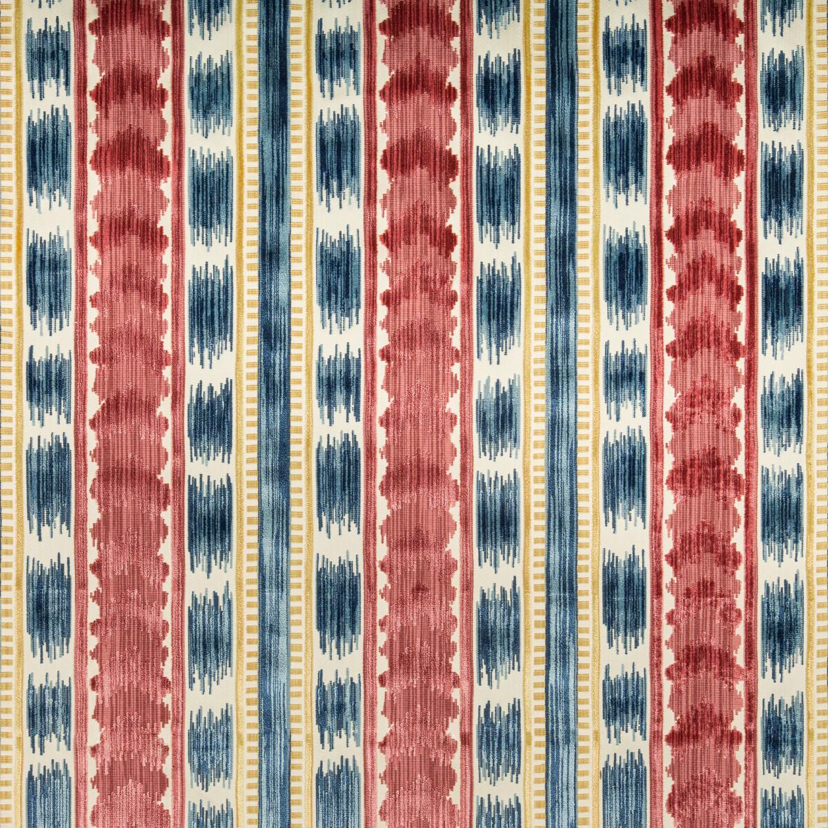 Brunschwig & Fils BAYEAUX VELVET RED Fabric