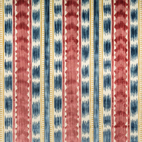 Brunschwig & Fils BAYEAUX VELVET RED Upholstery Fabric