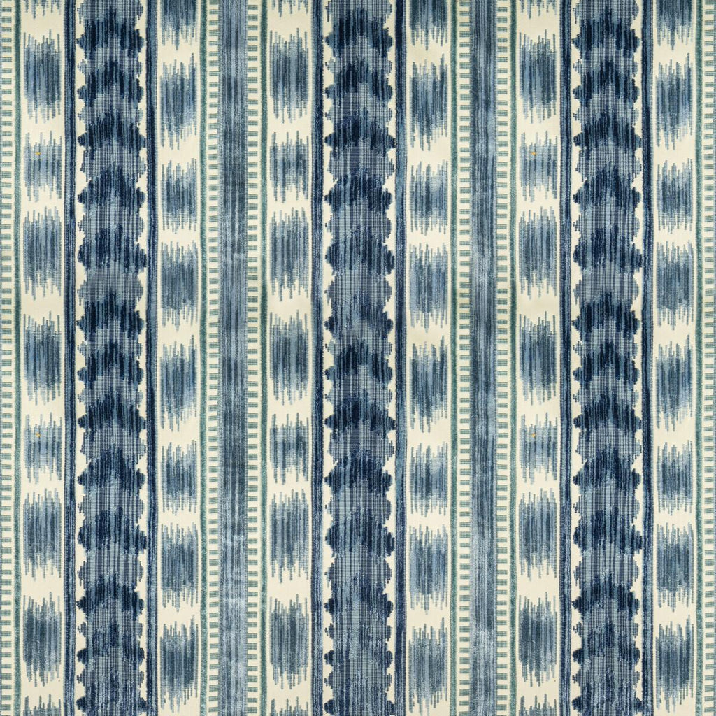 Brunschwig & Fils BAYEAUX VELVET BLUE Fabric