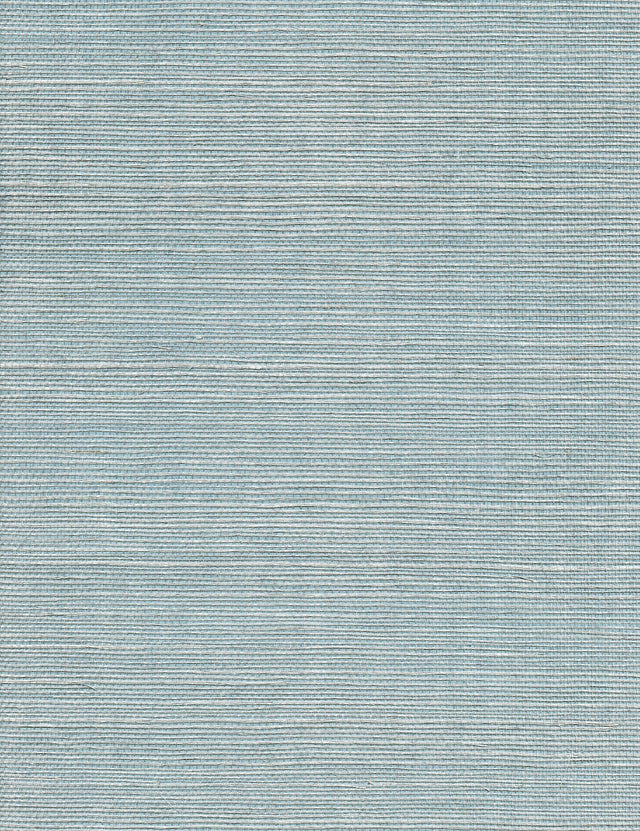 Winfield Thybony SOLO SISAL BLUE MIRAGE Wallpaper