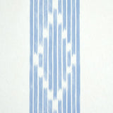 Schumacher Sequoia Stripe Blue Wallpaper