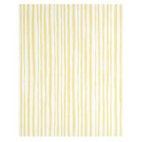Schumacher Sketched Stripe Yellow Wallpaper