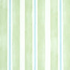 Schumacher Watercolor Stripe Leaf Wallpaper