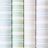 Schumacher Watercolor Stripe Lavender Wallpaper