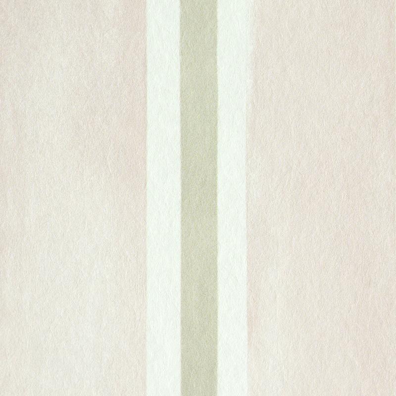 Schumacher Watercolor Stripe Blush Wallpaper