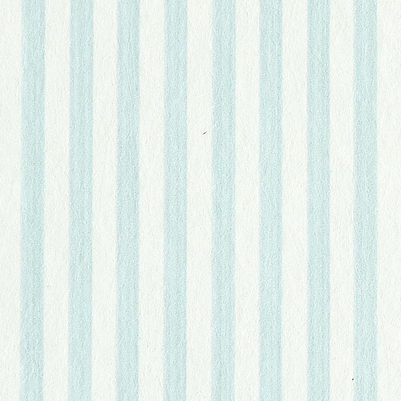 Schumacher Edwin Stripe Narrow Sky Wallpaper