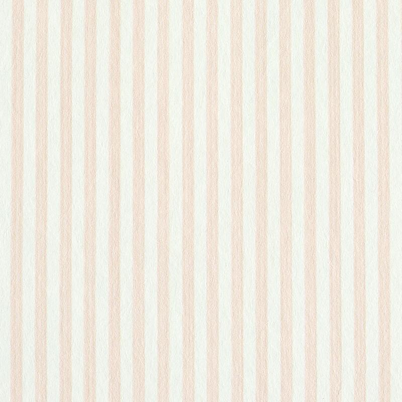 Schumacher Edwin Stripe Narrow Blush Wallpaper