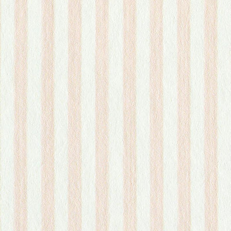 Schumacher Edwin Stripe Narrow Blush Wallpaper