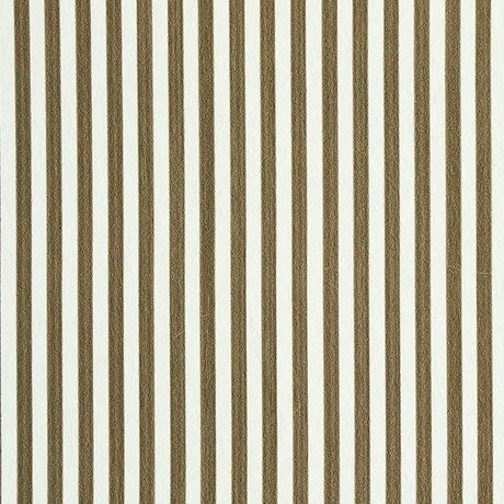 Schumacher Edwin Stripe Narrow Mushroom Wallpaper