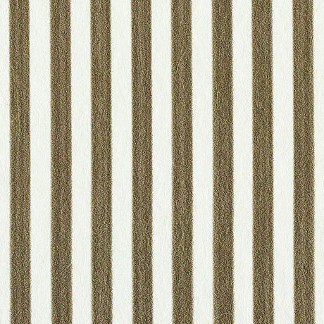 Schumacher Edwin Stripe Narrow Mushroom Wallpaper