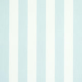 Schumacher Edwin Stripe Medium Sky Wallpaper