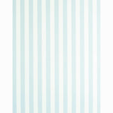 Schumacher Edwin Stripe Medium Sky Wallpaper