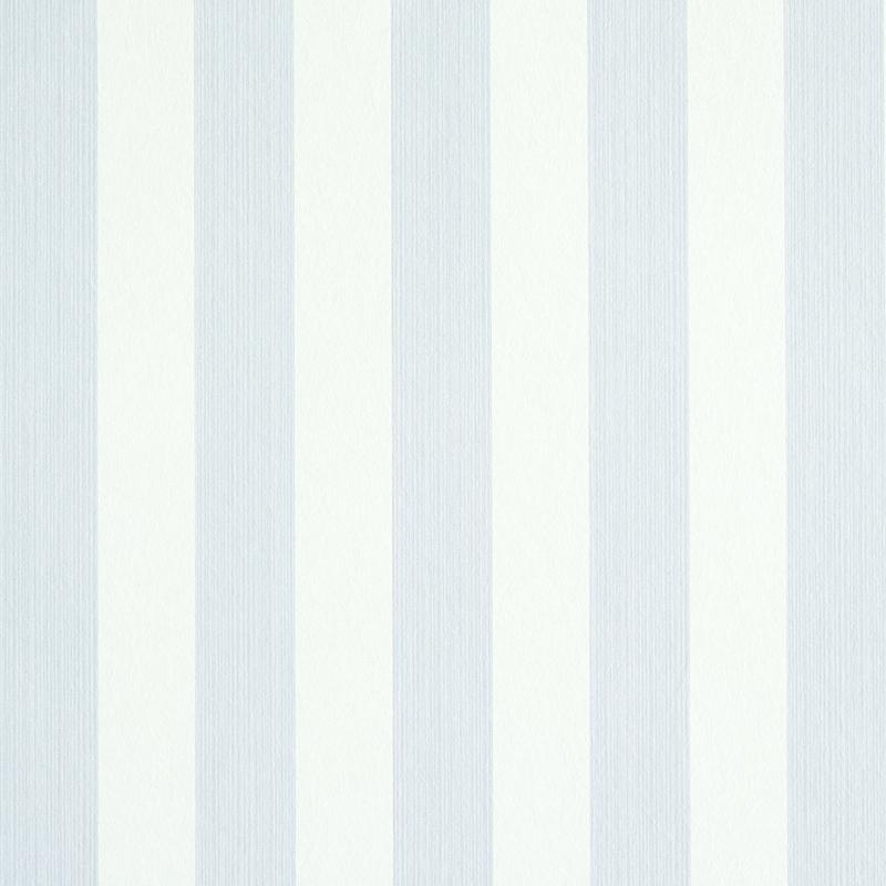 Schumacher Edwin Stripe Medium Lavender Wallpaper