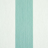 Schumacher Edwin Stripe Medium Seaglass Wallpaper