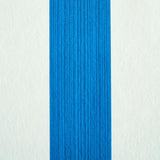 Schumacher Edwin Stripe Medium Cobalt Wallpaper