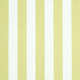 Schumacher Edwin Stripe Medium Citron Wallpaper