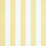 Schumacher Edwin Stripe Medium Buttercup Wallpaper
