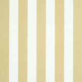 Schumacher Edwin Stripe Medium Sand Wallpaper