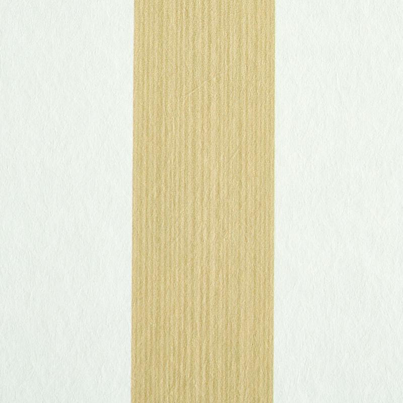 Schumacher Edwin Stripe Medium Sand Wallpaper