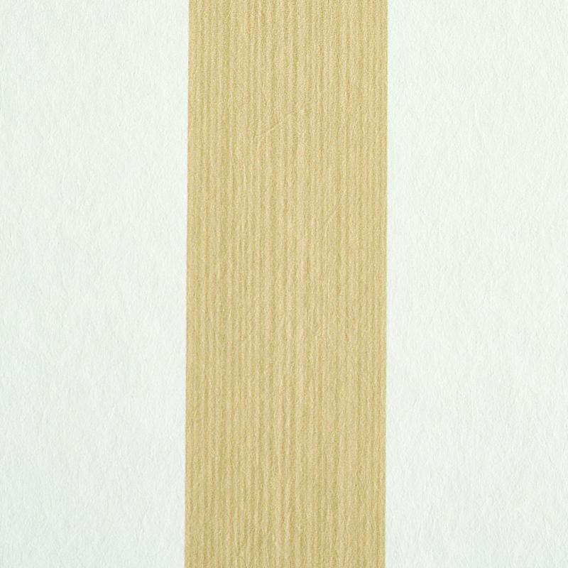 Schumacher Edwin Stripe Medium Sand Wallpaper