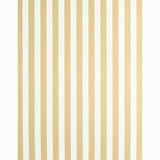 Schumacher Edwin Stripe Medium Wheat Wallpaper
