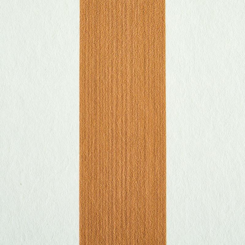 Schumacher Edwin Stripe Medium Butternut Wallpaper