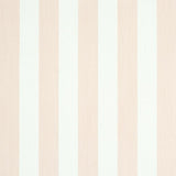Schumacher Edwin Stripe Medium Blush Wallpaper