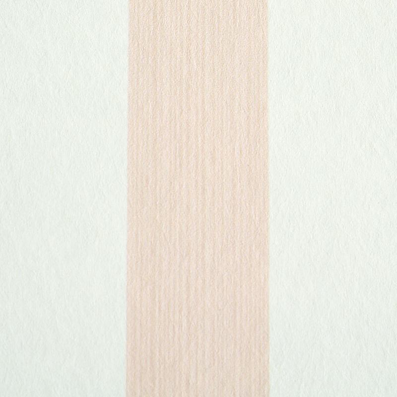 Schumacher Edwin Stripe Medium Blush Wallpaper