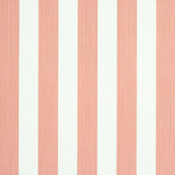 Schumacher Edwin Stripe Medium Pink Wallpaper