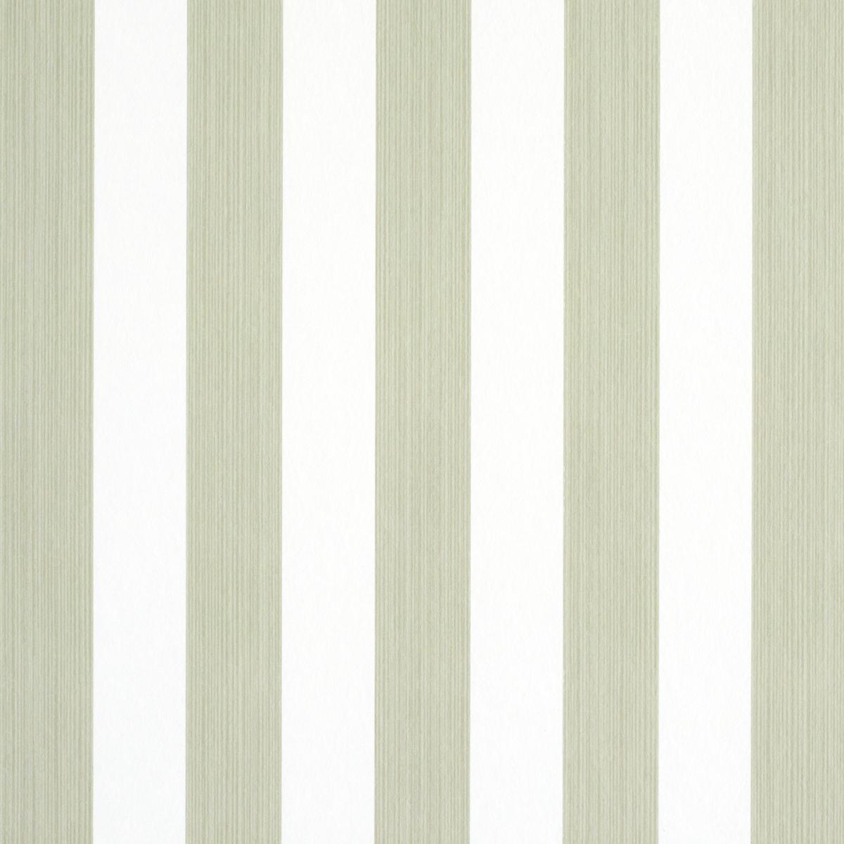 Schumacher Edwin Stripe Medium Linen Wallpaper