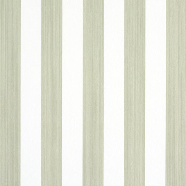 Schumacher Edwin Stripe Medium Linen Wallpaper