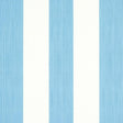 Schumacher Edwin Stripe Wide Ocean Wallpaper