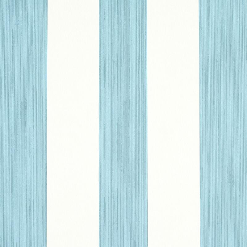 Schumacher Edwin Stripe Wide Slate Wallpaper