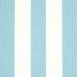 Schumacher Edwin Stripe Wide Slate Wallpaper