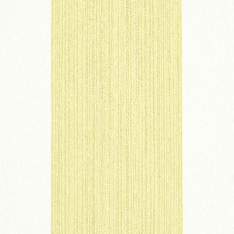 Schumacher Edwin Stripe Wide Citron Wallpaper