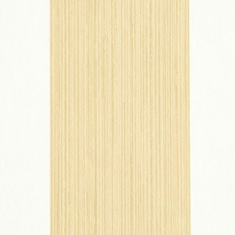 Schumacher Edwin Stripe Wide Sand Wallpaper