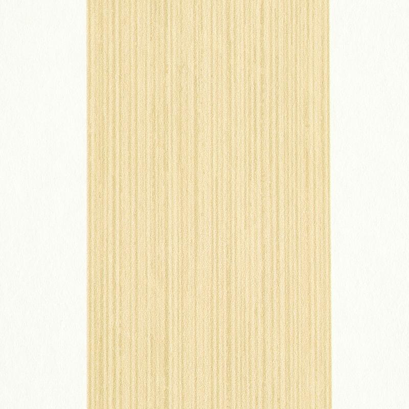 Schumacher Edwin Stripe Wide Sand Wallpaper