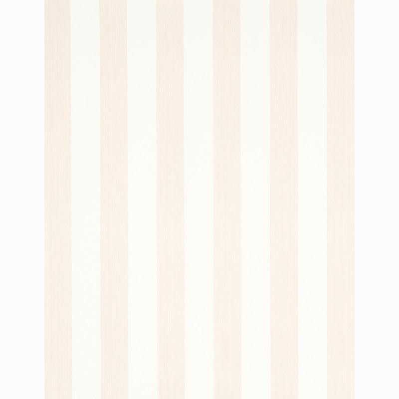 Schumacher Edwin Stripe Wide Blush Wallpaper